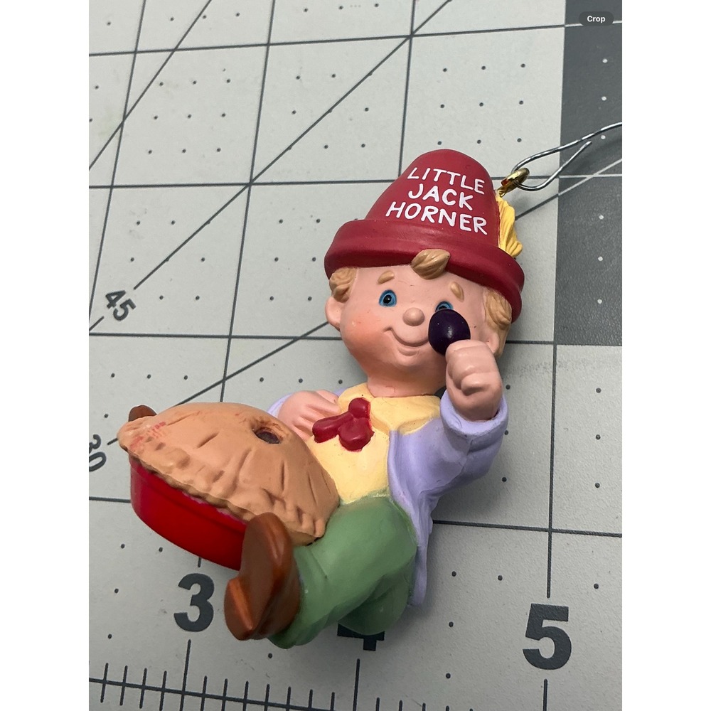 Little‎ Jack Horner vintage ornament